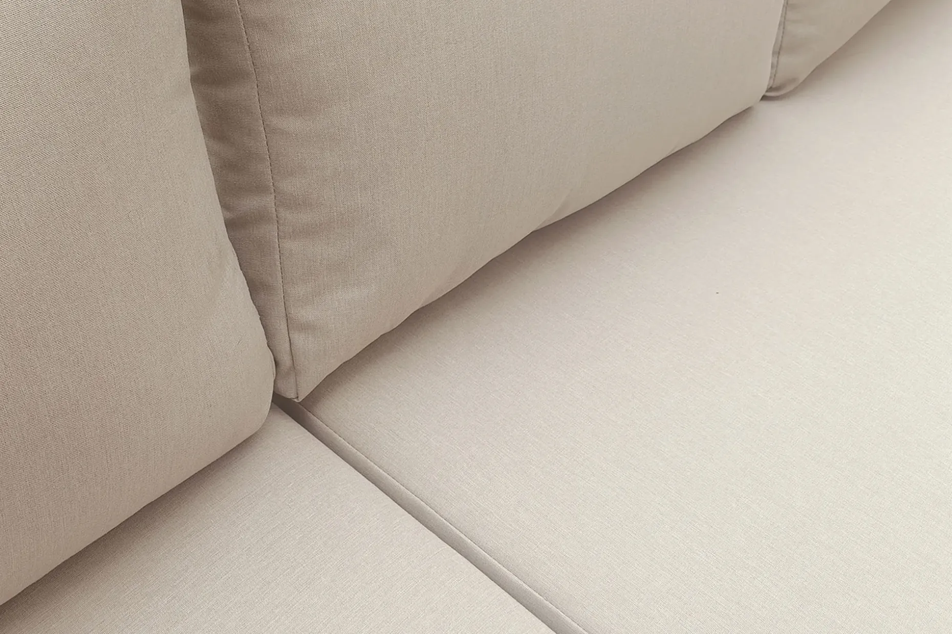Lainelle 4-sits Soffgrupp för altan och terrass med beige dynor