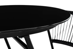 Lamborg Caféset 120 cm Oval + 2 Utestolar