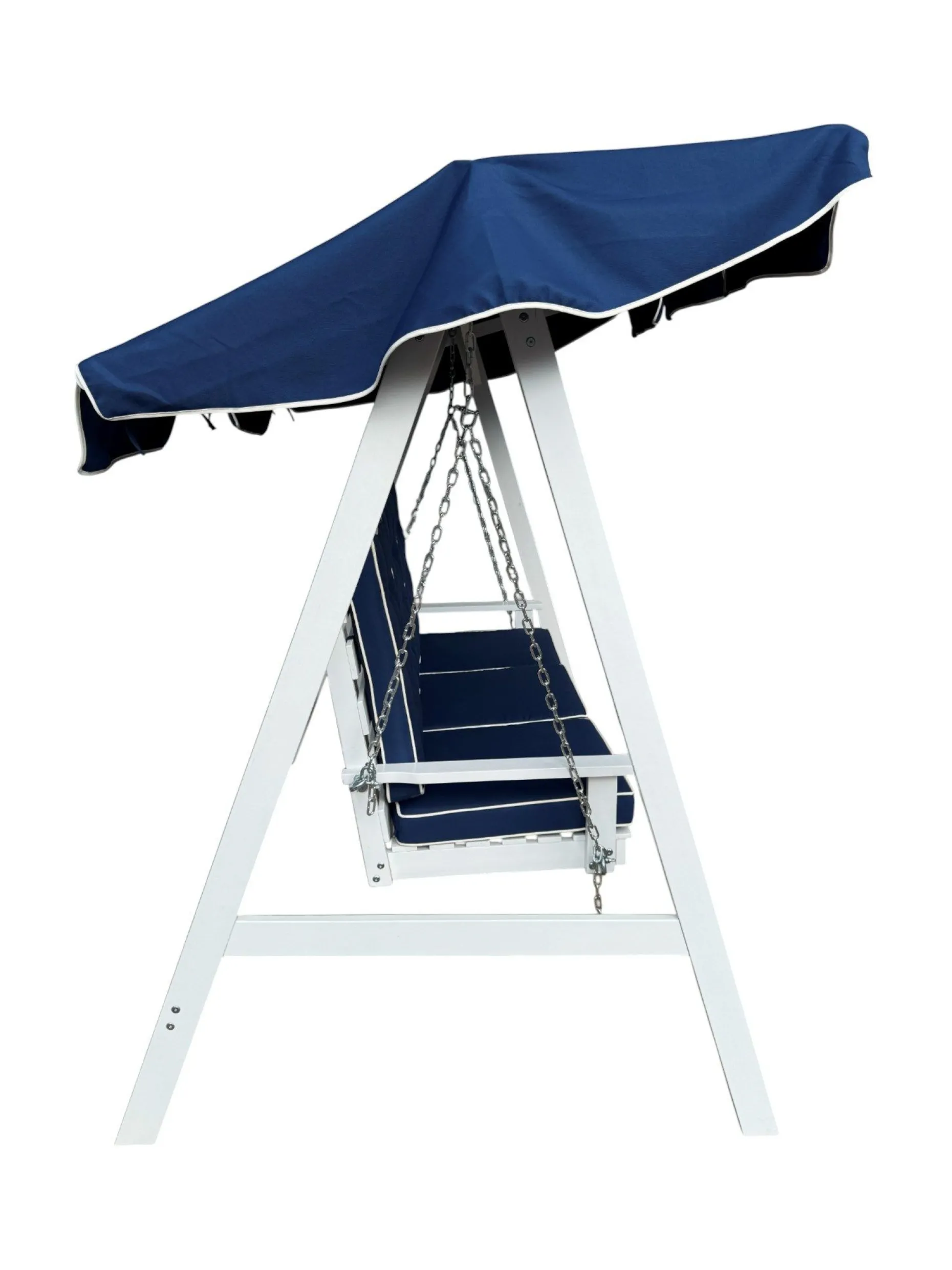 Landet Hammock Gungsoffa med tak i akacia trä inklusive dynor 195x125x159