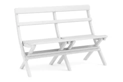 Landet Utomhus matgrupp 118x70x74 cm med soffa och 2 klappstolar