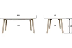 Lange Jan Förlängningsbart Matbord 120 cm Rund