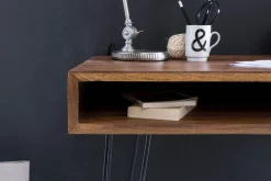 Langner Skrivbord 110 cm med Förvaring Hylla