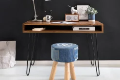 Langner Skrivbord 110 cm med Förvaring Hylla