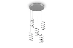 Laola LED Taklampa 5L krom 4000K