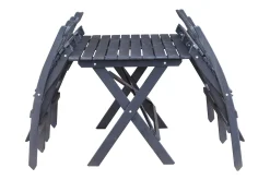 Larios Matgrupp Utomhus 76 cm + 2 Matstolar Utomhus + Bänk Utomhus