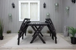 Larios Matgrupp Utomhus 76 cm + 2 Matstolar Utomhus + Bänk Utomhus