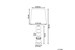 Laros Bordslampa 80 cm E27