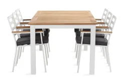 Las Vegas Matgrupp Utomhus 220-280 cm + 6 Oliver Matstol