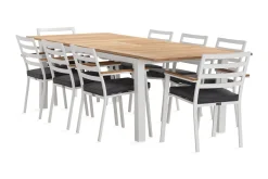 Las Vegas Matgrupp Utomhus 220-280 cm + 8 Oliver Matstol