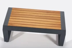 Lassento Caféset 197 cm + 3-sits Utesoffa + 2 Utefåtöljer