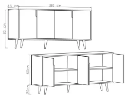 Latinara Konsolbord 180 cm