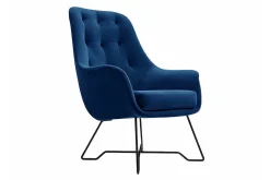 Laytown Fåtölj Dark Blue/Black