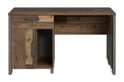 Lazarius Skrivbord 155 cm med Förvaring Skåp + Låda + Hylla