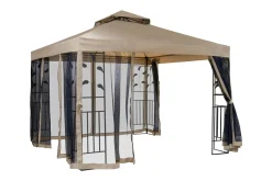 Leafie Paviljong 300x300 cm Stålram