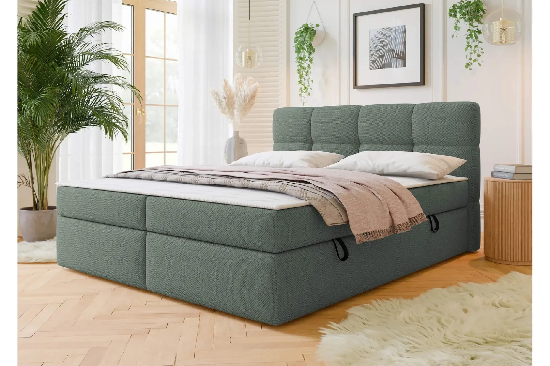 Leckersbo Sängpaket Kontinentalsäng 160x200 cm