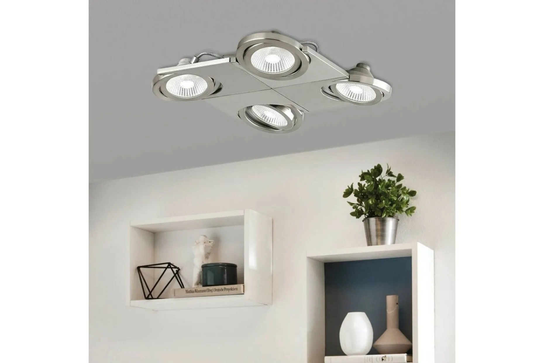 LED-spotlight Eglo Brea Matt Nickel