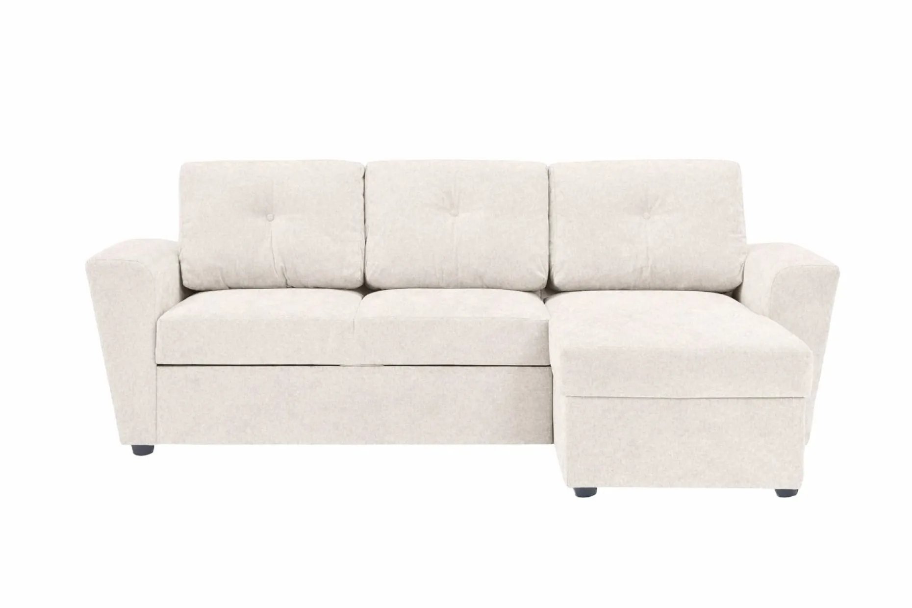 Leia 3-sits vändbar Bäddsoffa med divan och förvaring