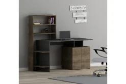 Leluard Skrivbord 146 cm med Förvaring Hyllor + Skåp