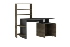 Leluard Skrivbord 146 cm med Förvaring Hyllor + Skåp