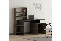 Leluard Skrivbord 146 cm med Förvaring Hyllor + Skåp