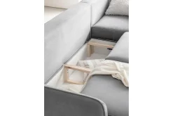 Lence Bäddsoffa m. Divan Förvaring