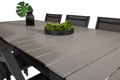 Levels Matgrupp Utomhus 230-310 cm Rektangulär med 6 Copacabana Utestolar