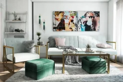 Lexington Futon Teal