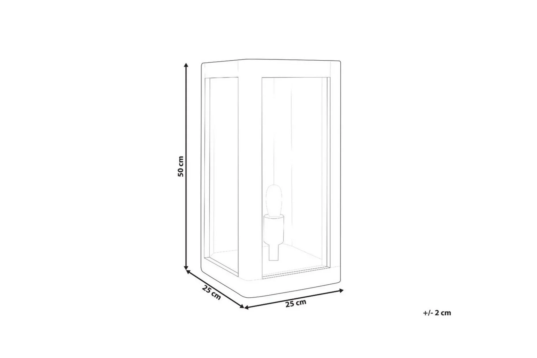 Lexna Bordslampa 50 cm E27