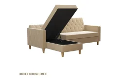 Liberty Divanbäddsoffa Vit