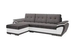 Listowel 3-sits Hörnbäddsoffa White