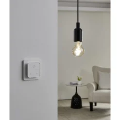 Ljuskälla 2xLM-ZIG-CCT E27 A60 4,9W Amber + Brytare