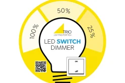 LK LED E14 filament classic 4W 470lm 4000K transparent switch dimmer