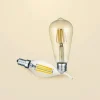 LK LED E27 filament industrial 6W 420lm 2700K brun