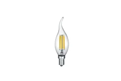 LK LED E14 filament kron/böjd top 4W 470lm 2700K 3-steg