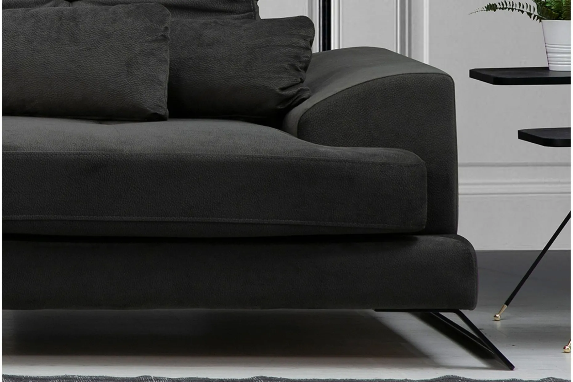 Longa Hörnsoffa med Divan Vänster