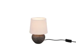 Lou bordslampa 18cm E14 brun