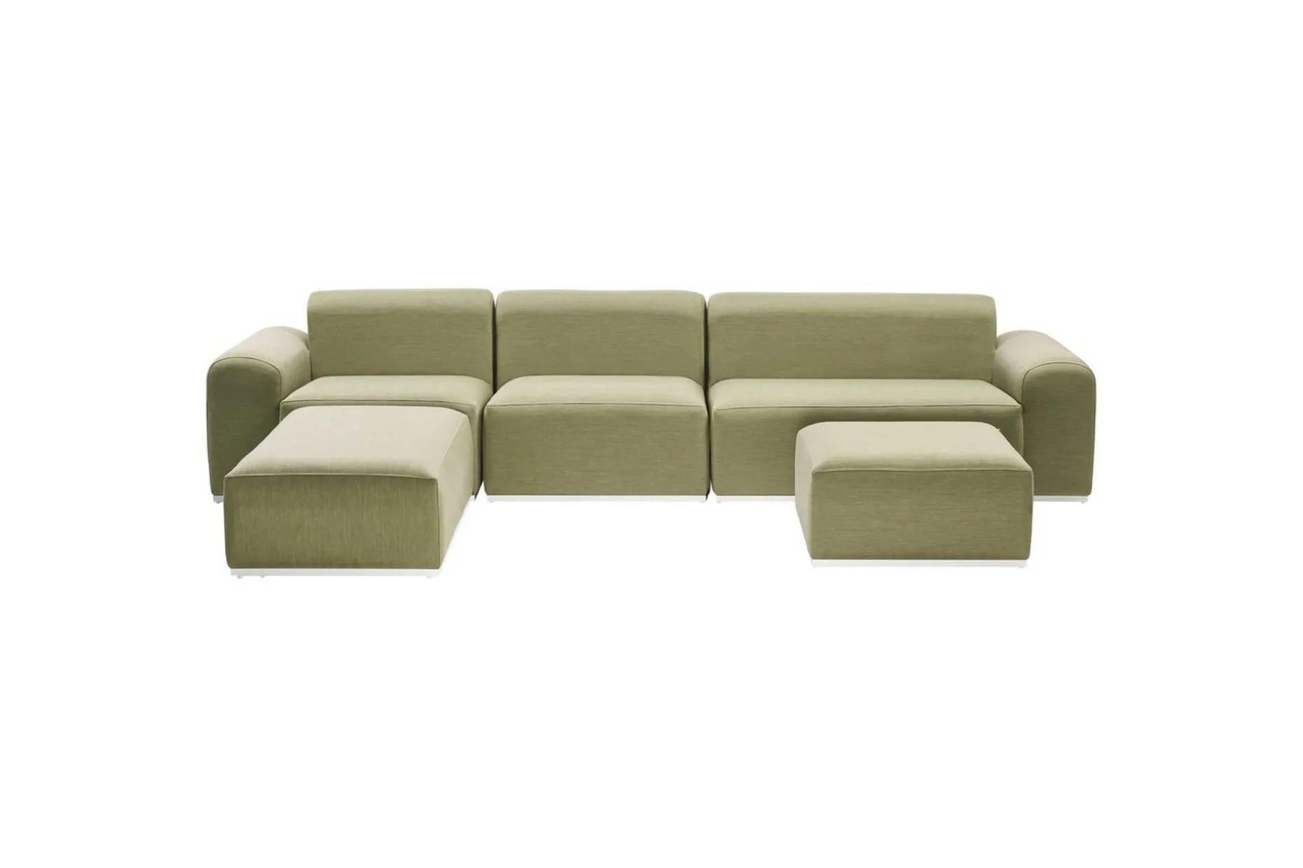 Loungegrupp Battifollo Grön/Vit