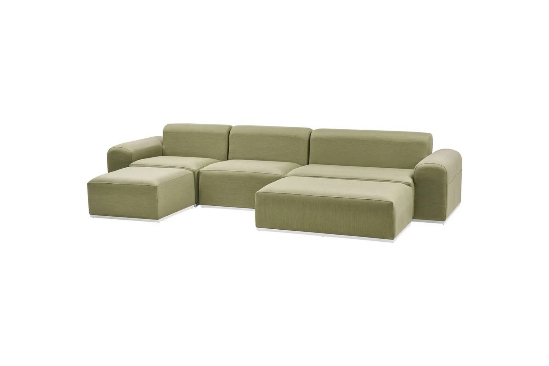 Loungegrupp Battifollo Grön/Vit