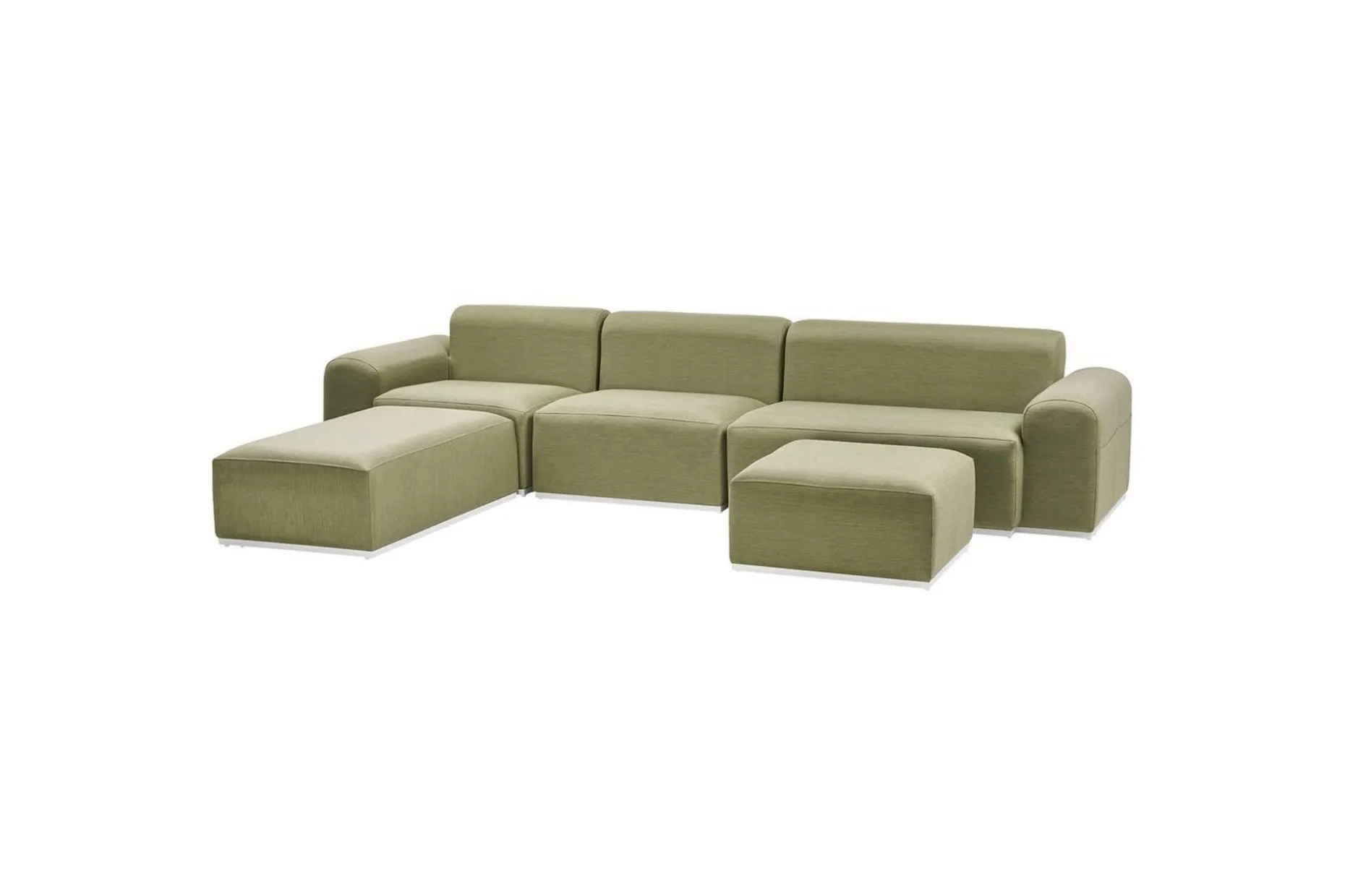 Loungegrupp Battifollo Grön/Vit