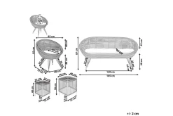 Loungegrupp Maratea/Cesenatico 3-Sits