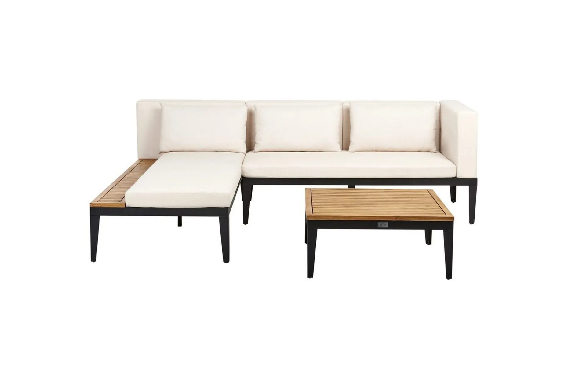 Loungegrupp med bord Bracciano 3-Sits