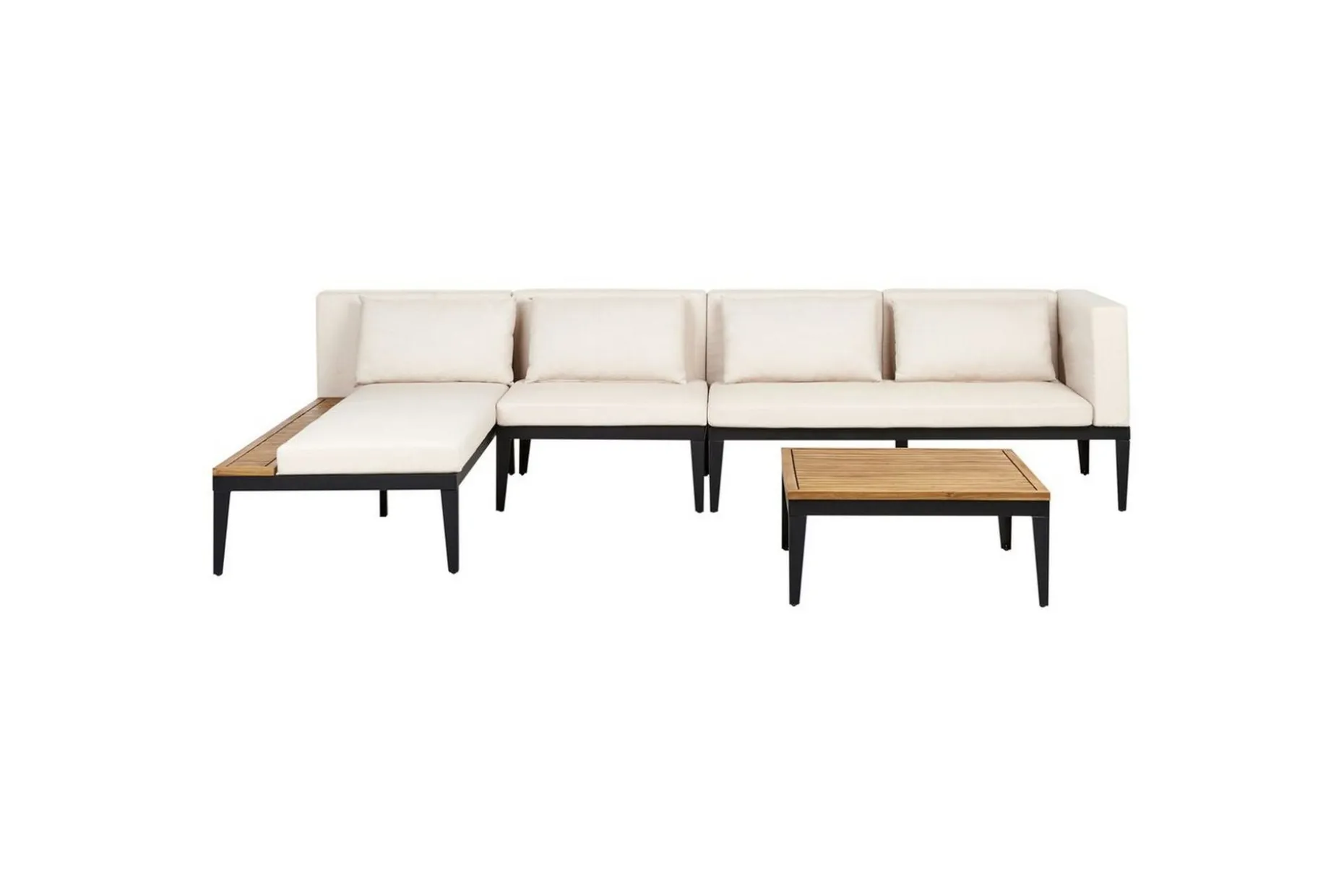 Loungegrupp med bord Bracciano 4-Sits