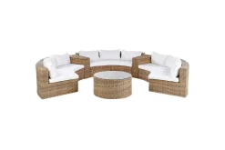 Loungegrupp Severo Brun/Vit
