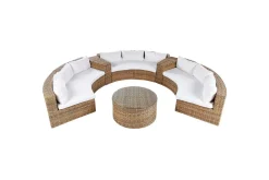Loungegrupp Severo Brun/Vit