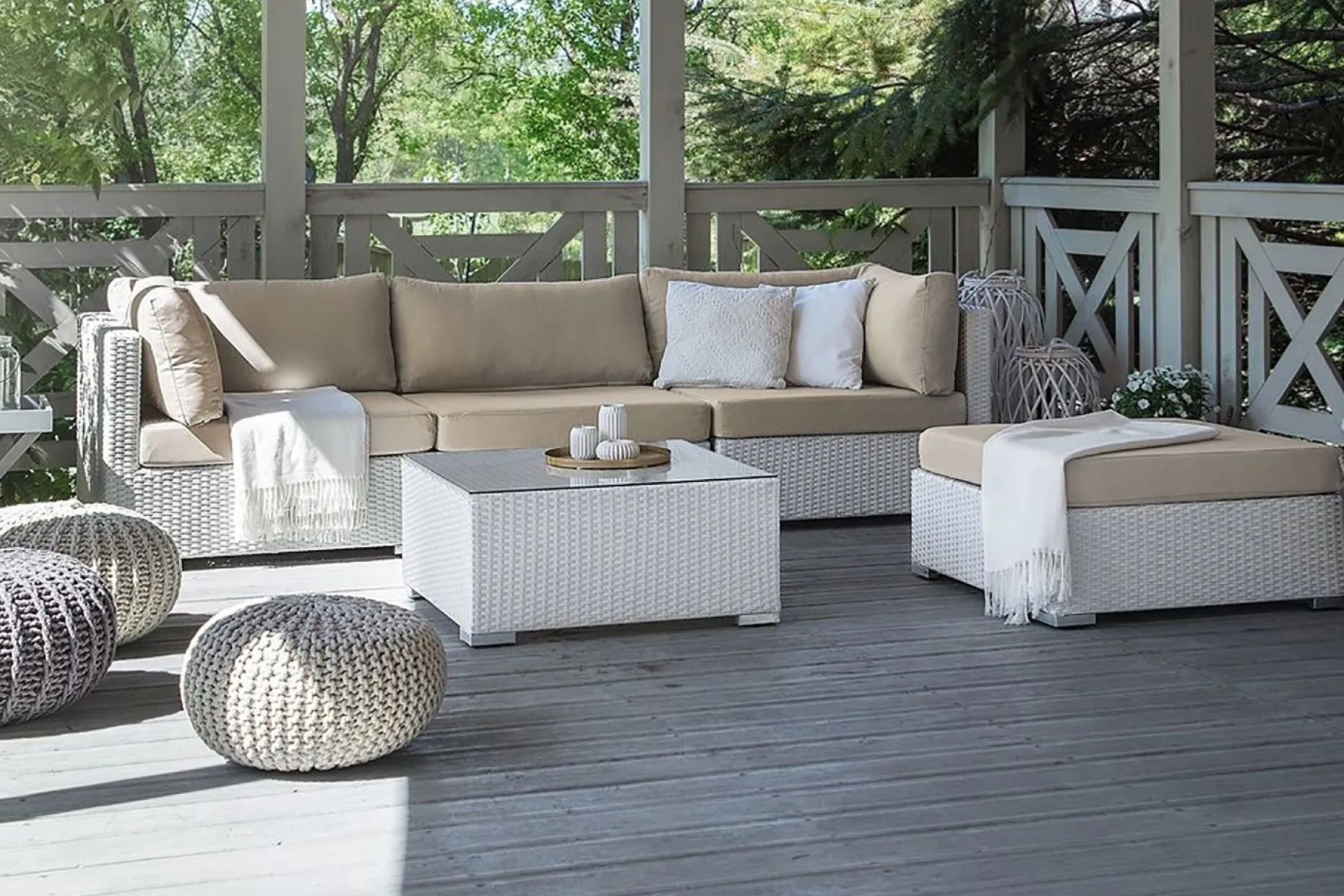 Loungegrupp Utomhus Sano Ii 245 cm