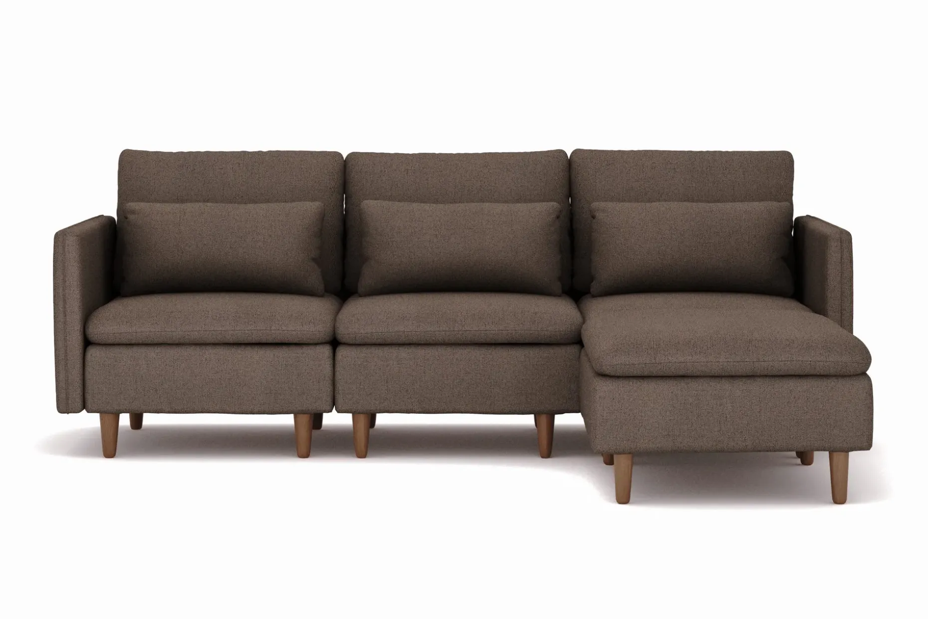 Lovis 3-sits Soffa med vändbar Divan i tyg