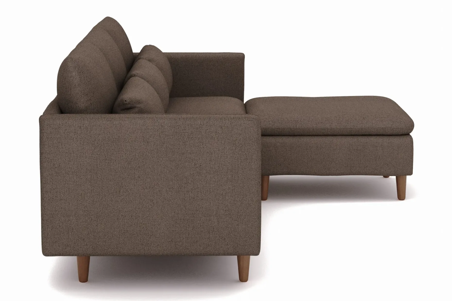 Lovis 3-sits Soffa med vändbar Divan i tyg