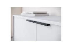 Lowboard Alberto 180x38x50 cm, Vit