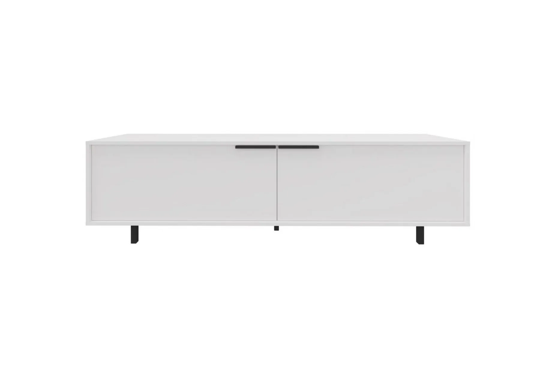 Lowboard Alberto 180x38x50 cm, Vit