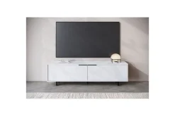 Lowboard Alberto 180x38x50 cm, Vit